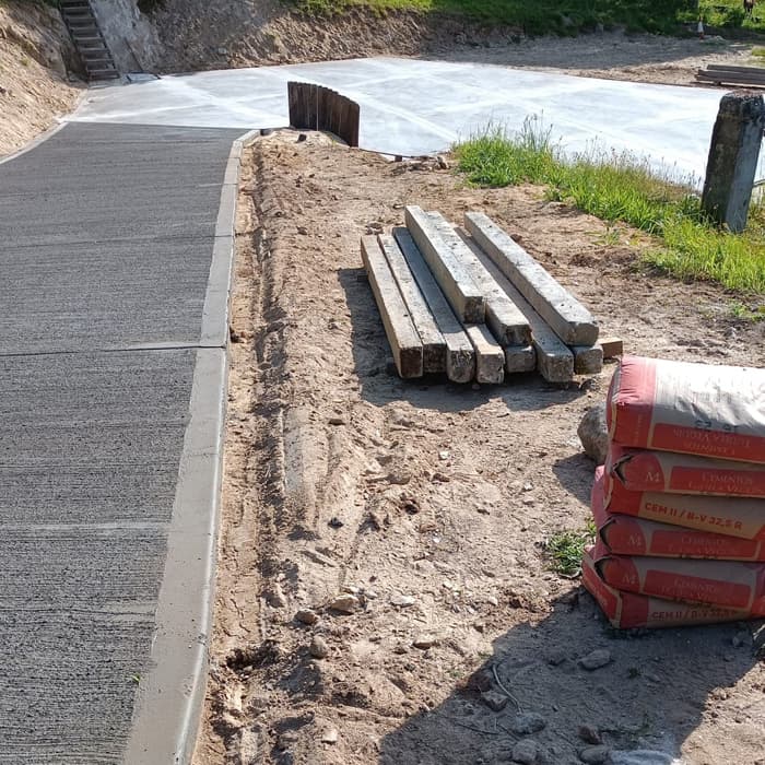 Nuestros trabajos en pavimentación